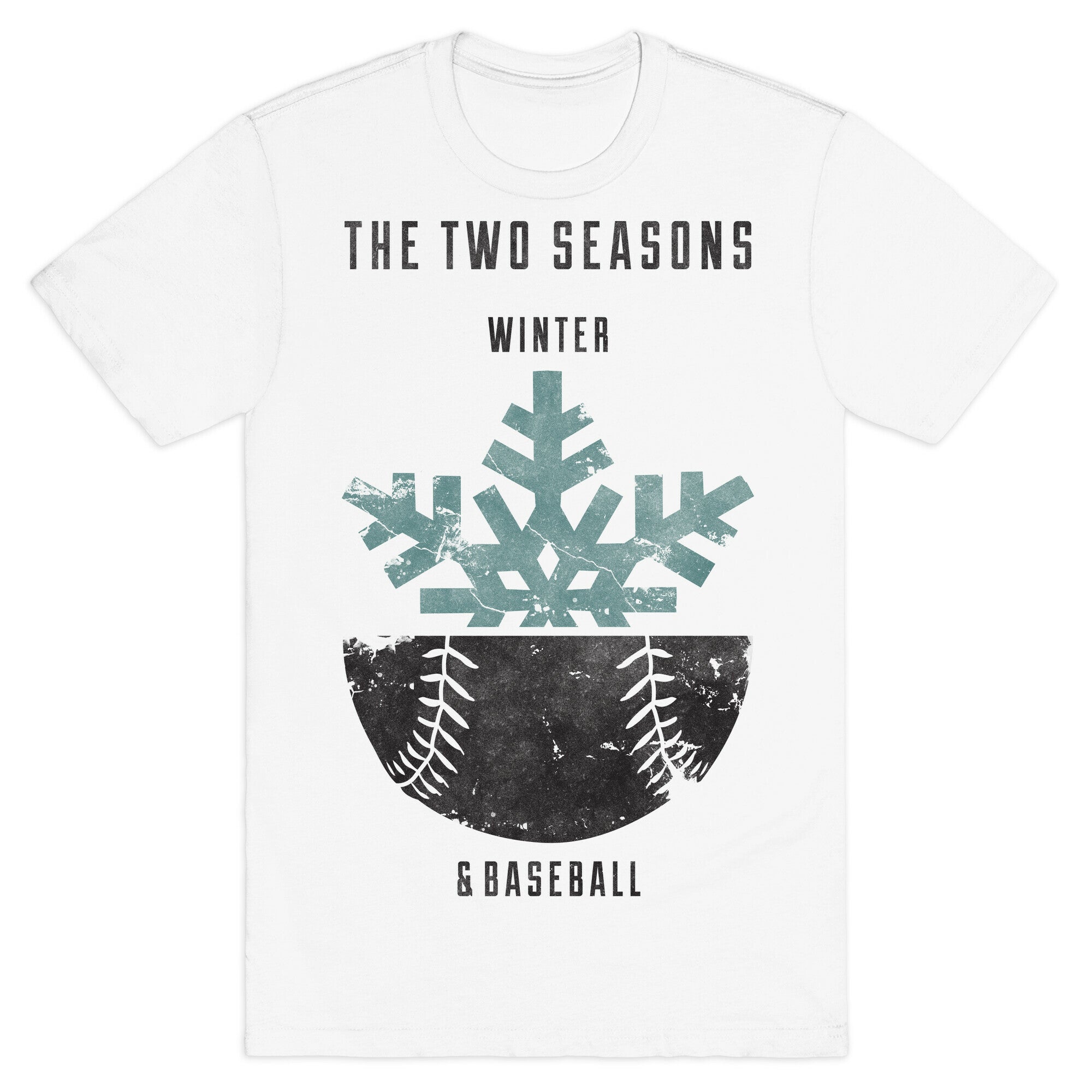 Winter and Baseball T-Shirt