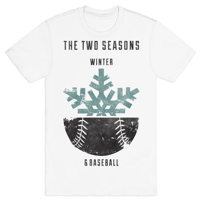 Winter and Baseball T-Shirt