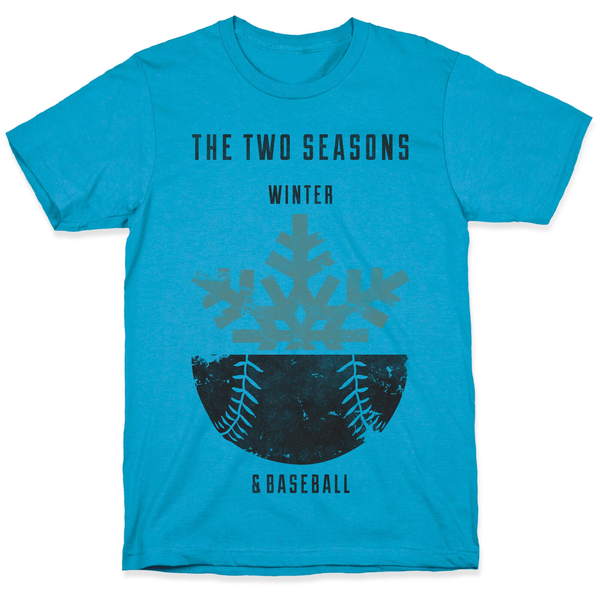 Winter and Baseball Unisex Triblend Tee