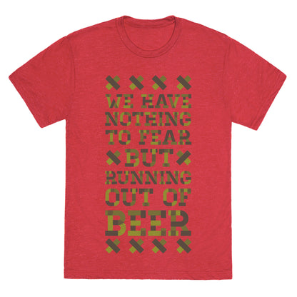 Beer Fear Unisex Triblend Tee