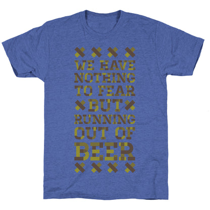 Beer Fear Unisex Triblend Tee