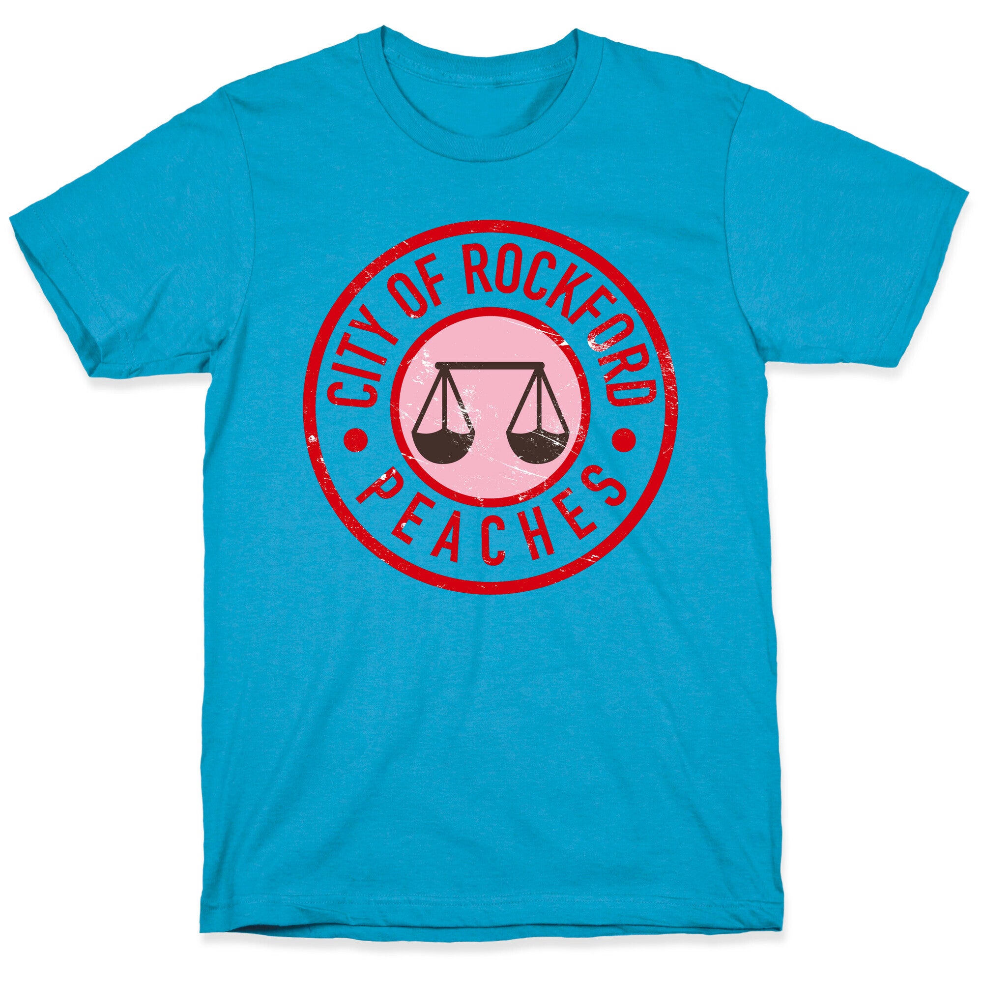 City Of Rockford Peaches Unisex Triblend Tee