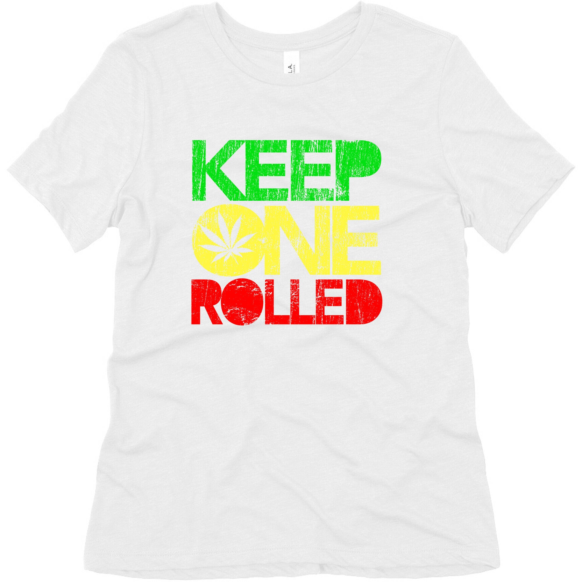 Keep One Rolled Women's Triblend Tee