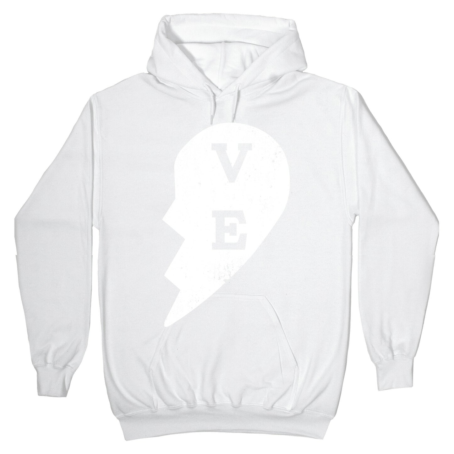 Love "ve" Couples Shirt Hoodie