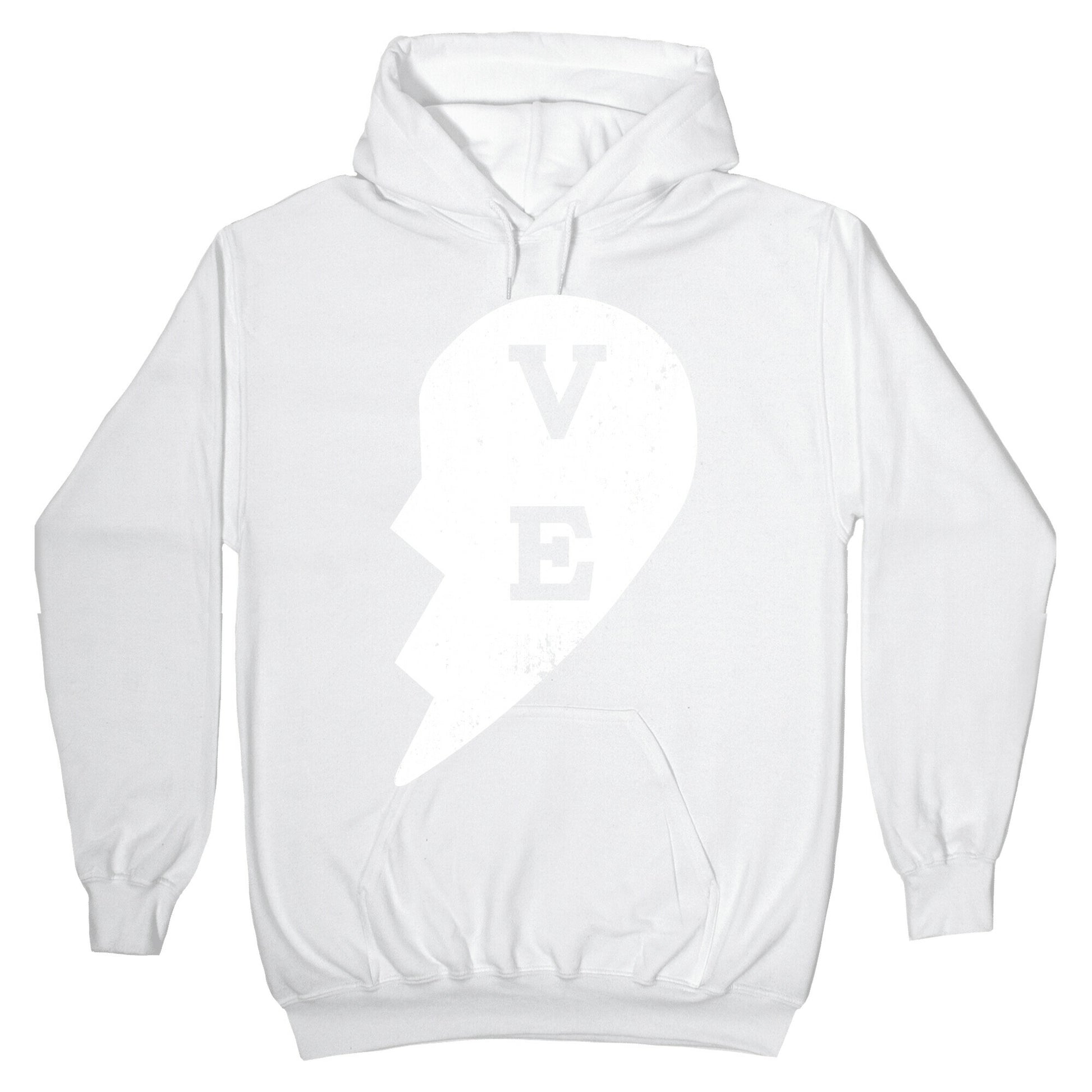Love "ve" Couples Shirt Hoodie