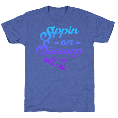 Sippin On Sizzurp (V Neck) Unisex Triblend Tee