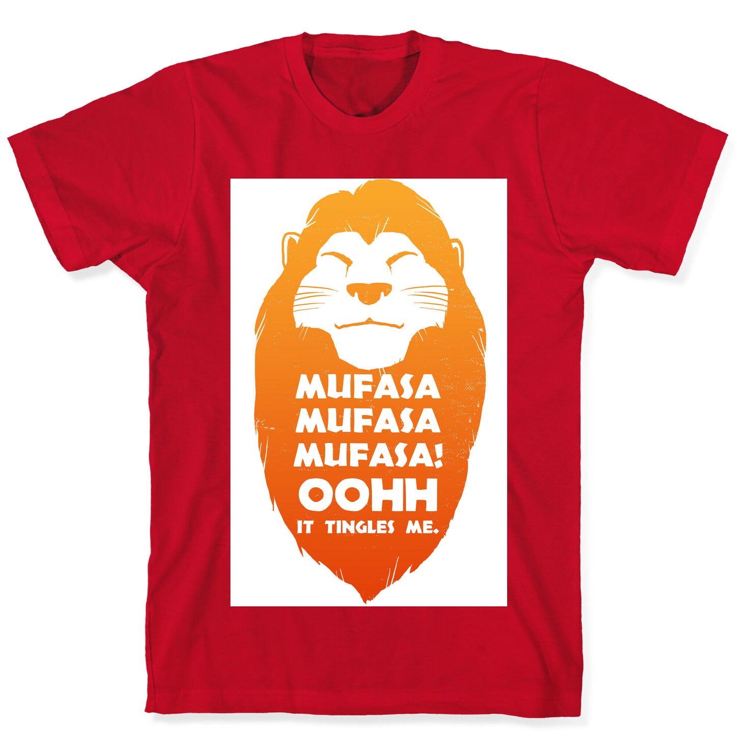 Mufasa Mufasa Mufasa! (baseball tee) T-Shirt