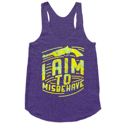 Misbehave (dark) Racerback Tank