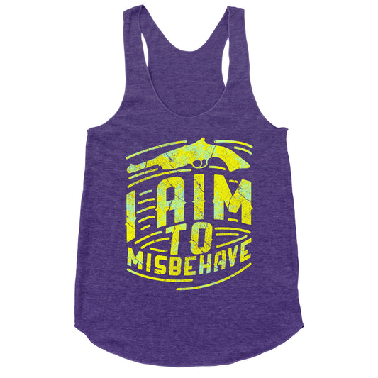 Misbehave (dark) Racerback Tank