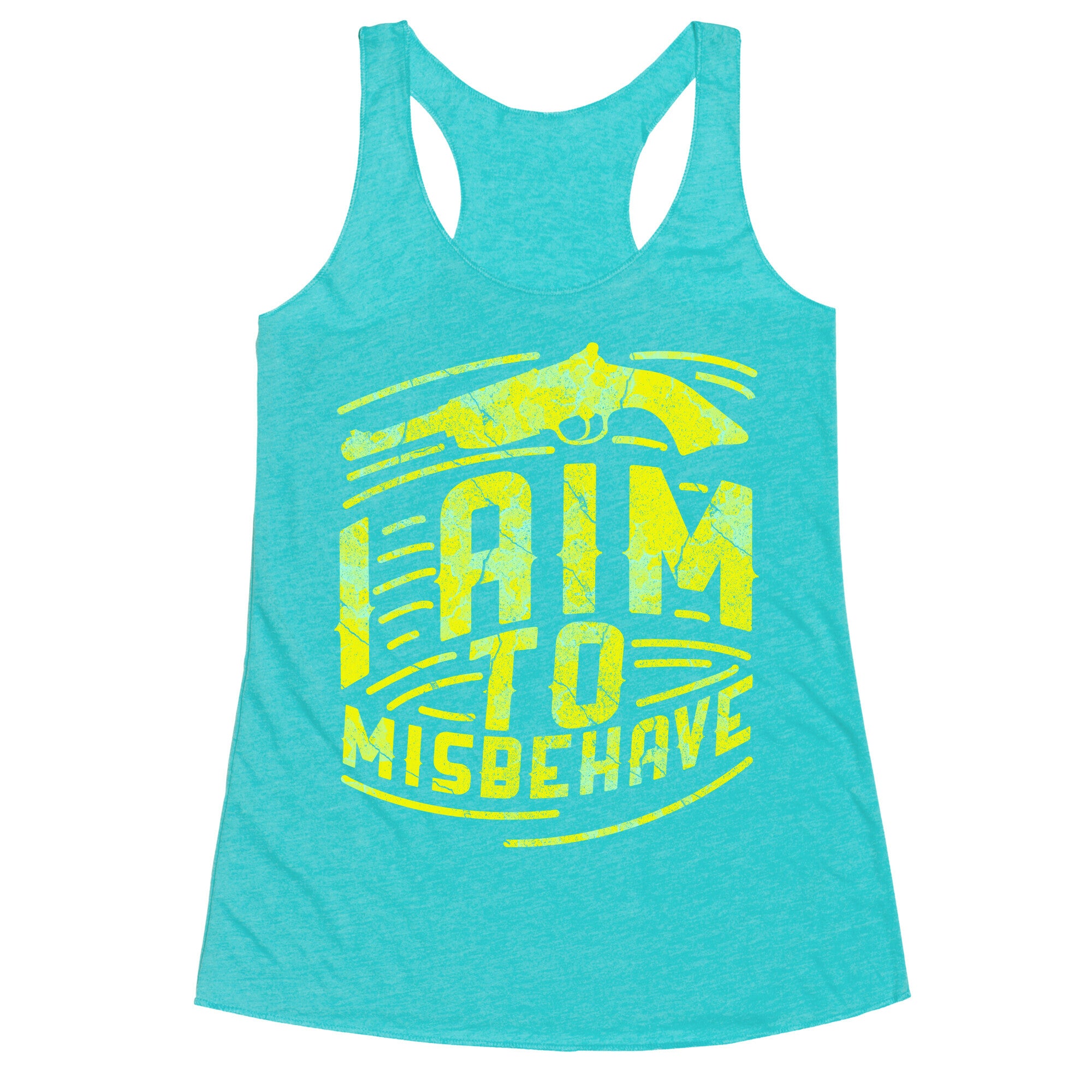 Misbehave (dark) Racerback Tank