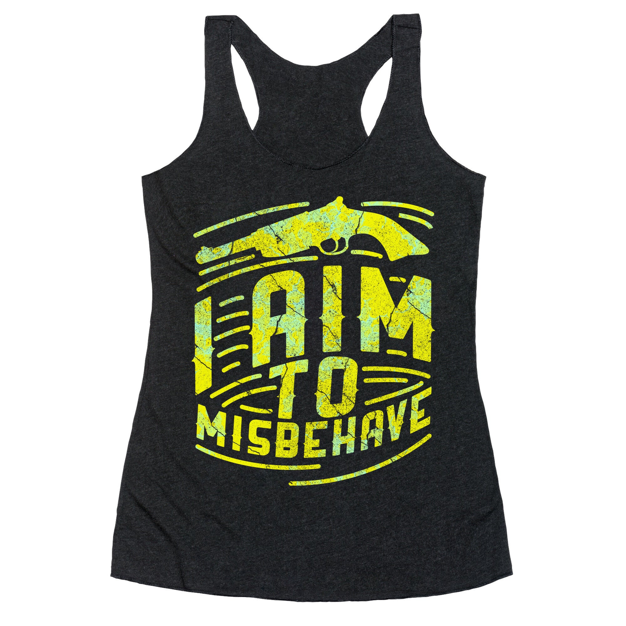 Misbehave (dark) Racerback Tank
