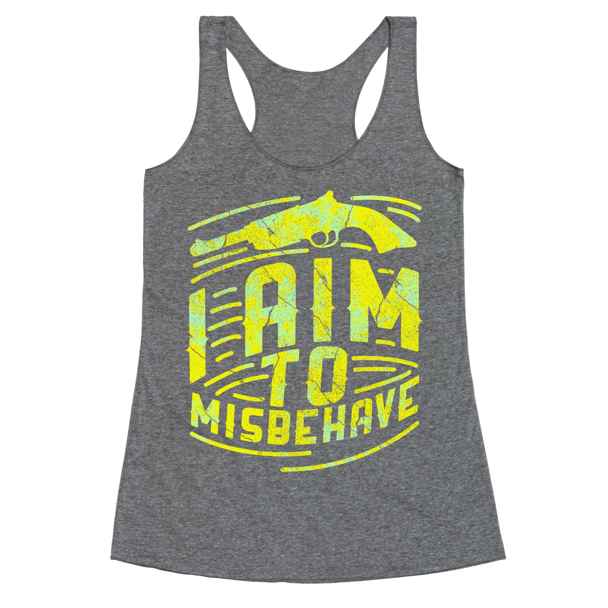 Misbehave (dark) Racerback Tank