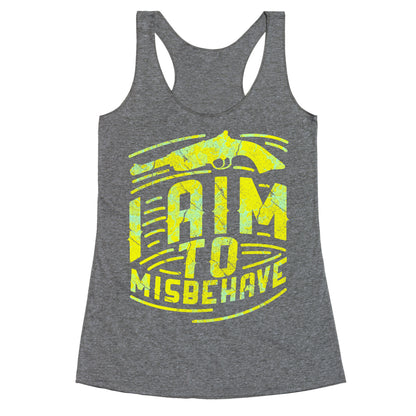 Misbehave (dark) Racerback Tank