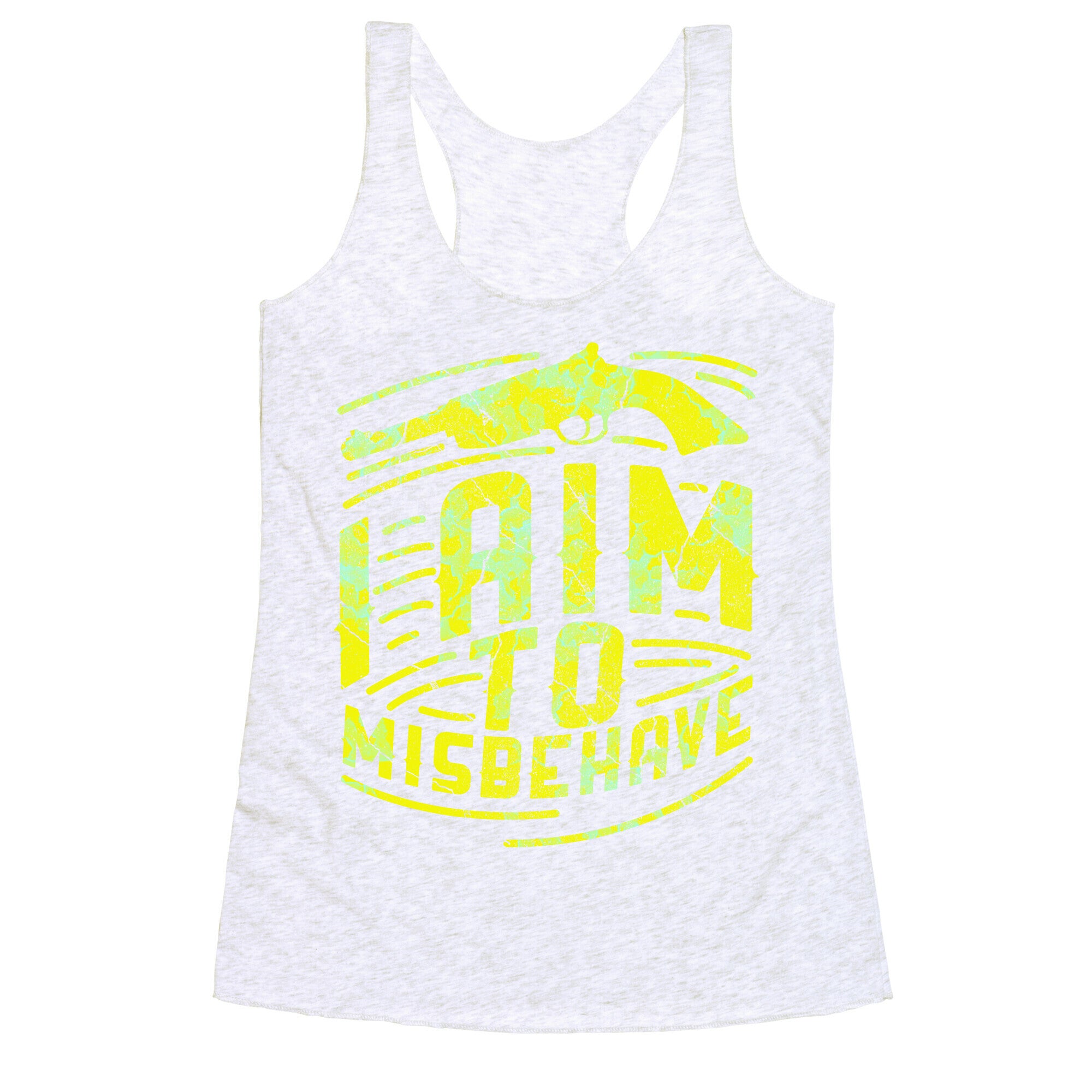 Misbehave (dark) Racerback Tank