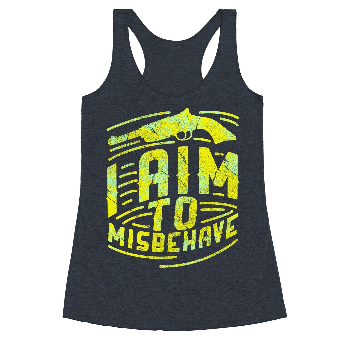 Misbehave (dark) Racerback Tank