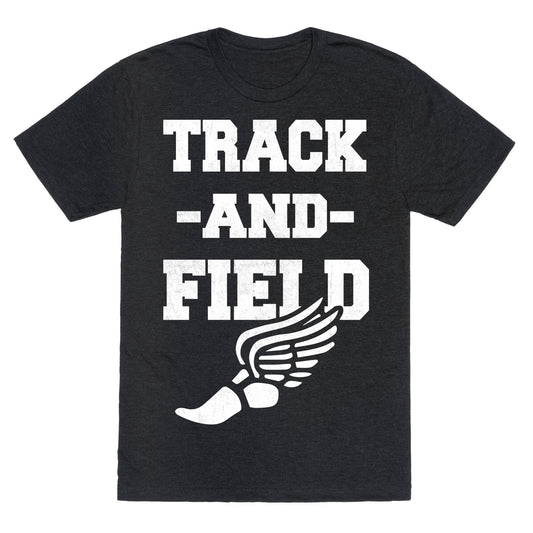 Track And Field Unisex Triblend Tee