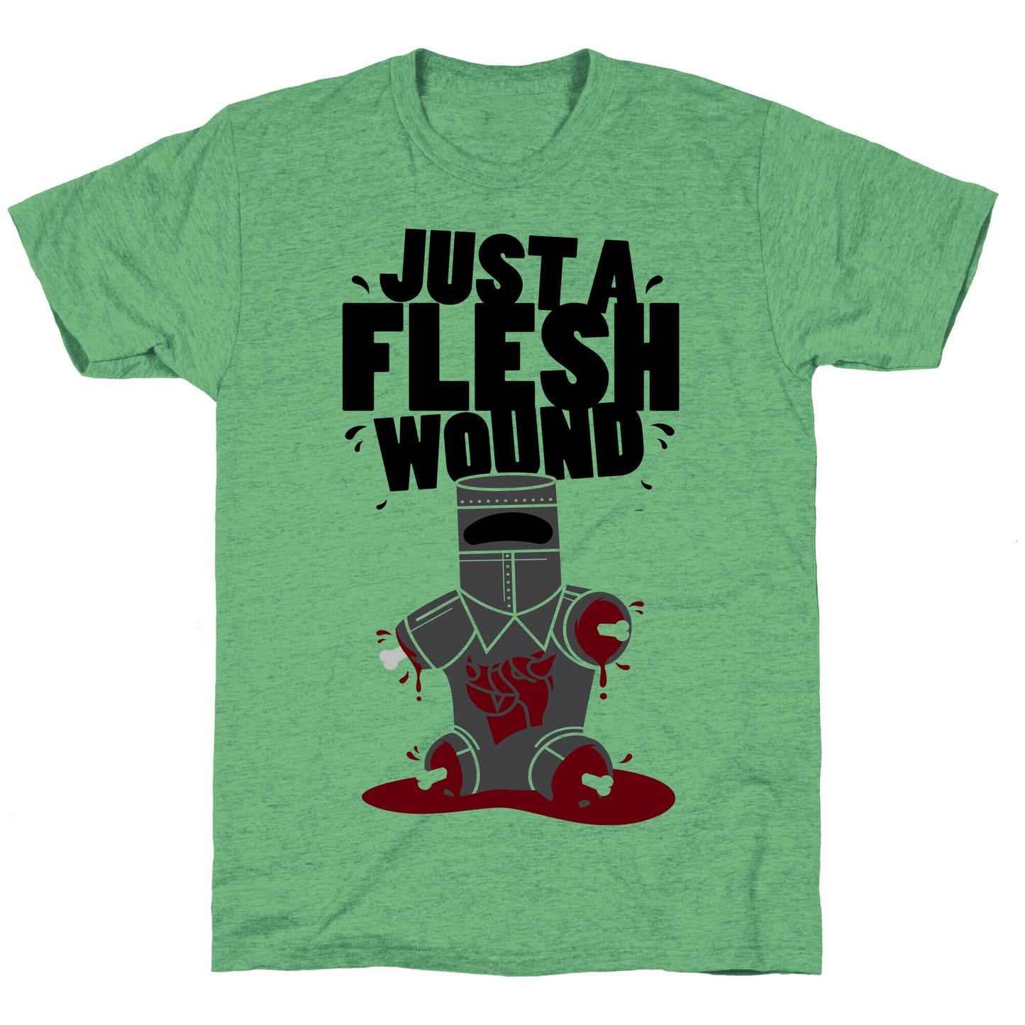 Just A Flesh Wound Unisex Triblend Tee