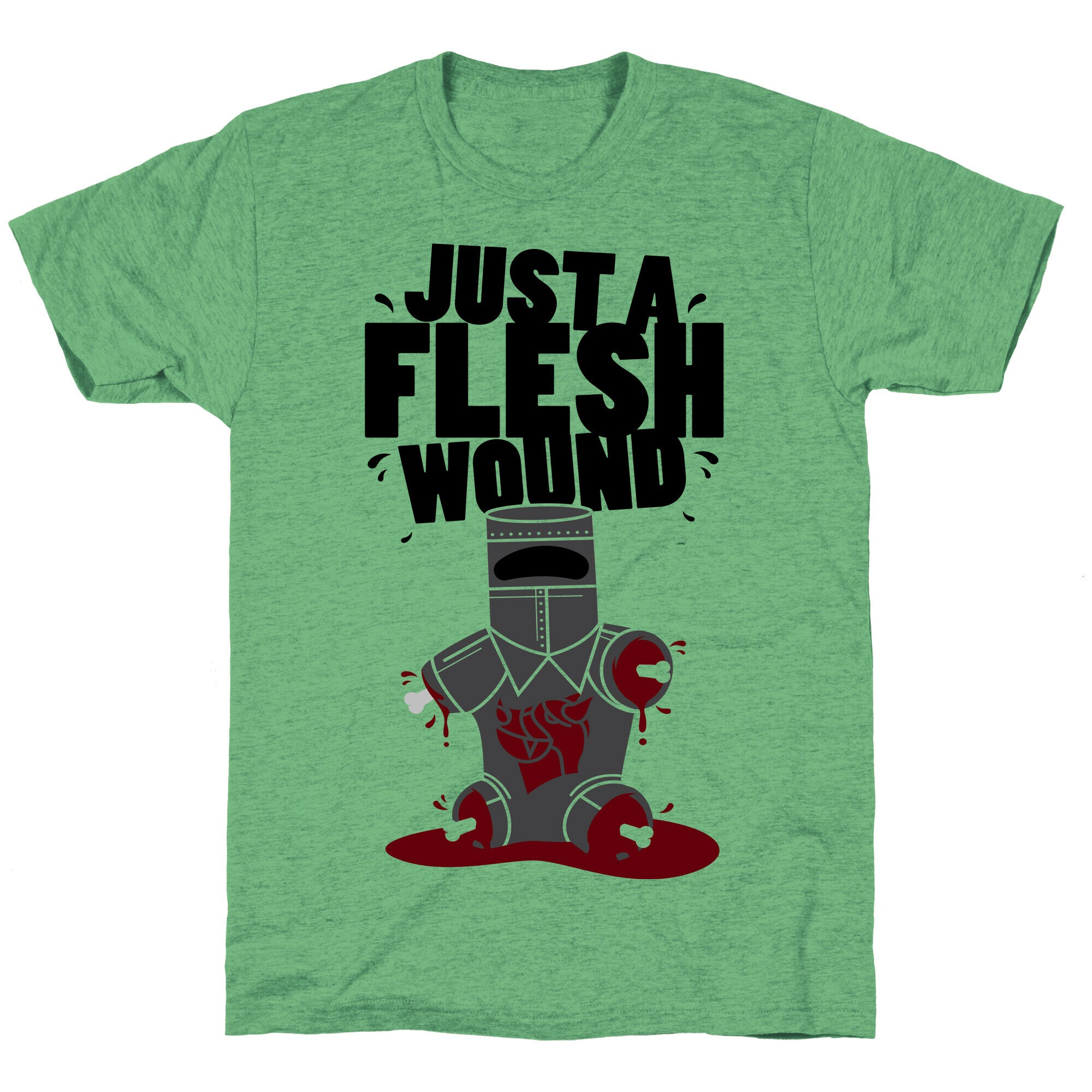 Just A Flesh Wound Unisex Triblend Tee
