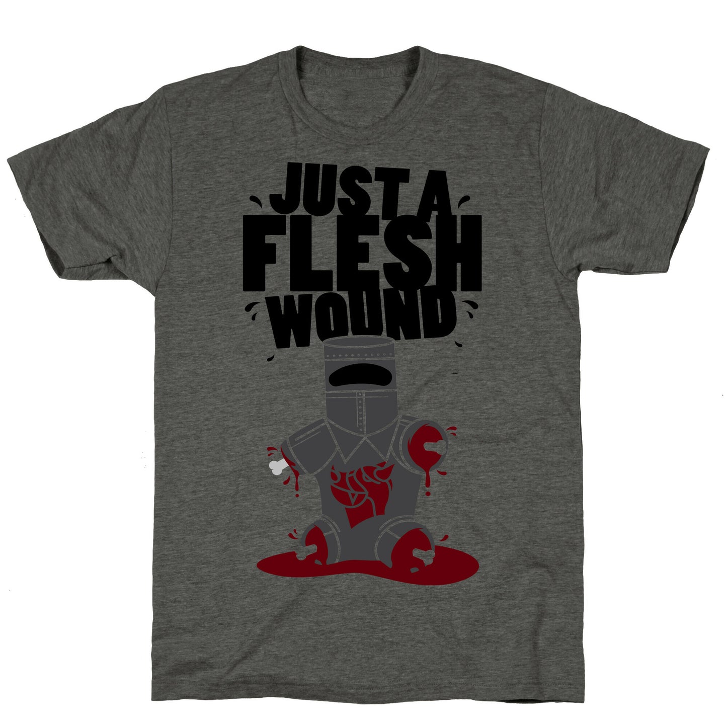 Just A Flesh Wound Unisex Triblend Tee