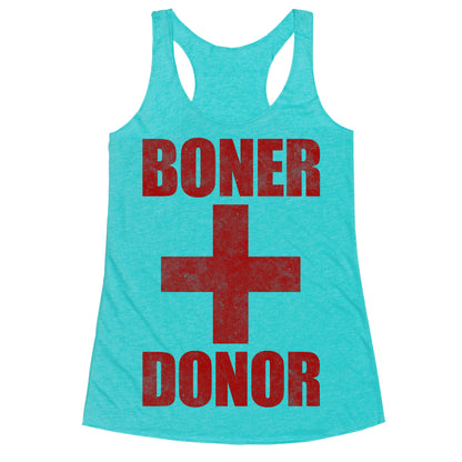 Boner Donor Racerback Tank