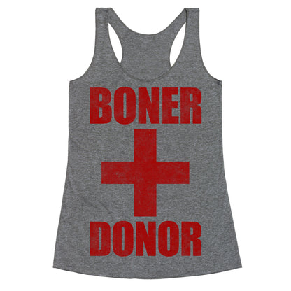 Boner Donor Racerback Tank