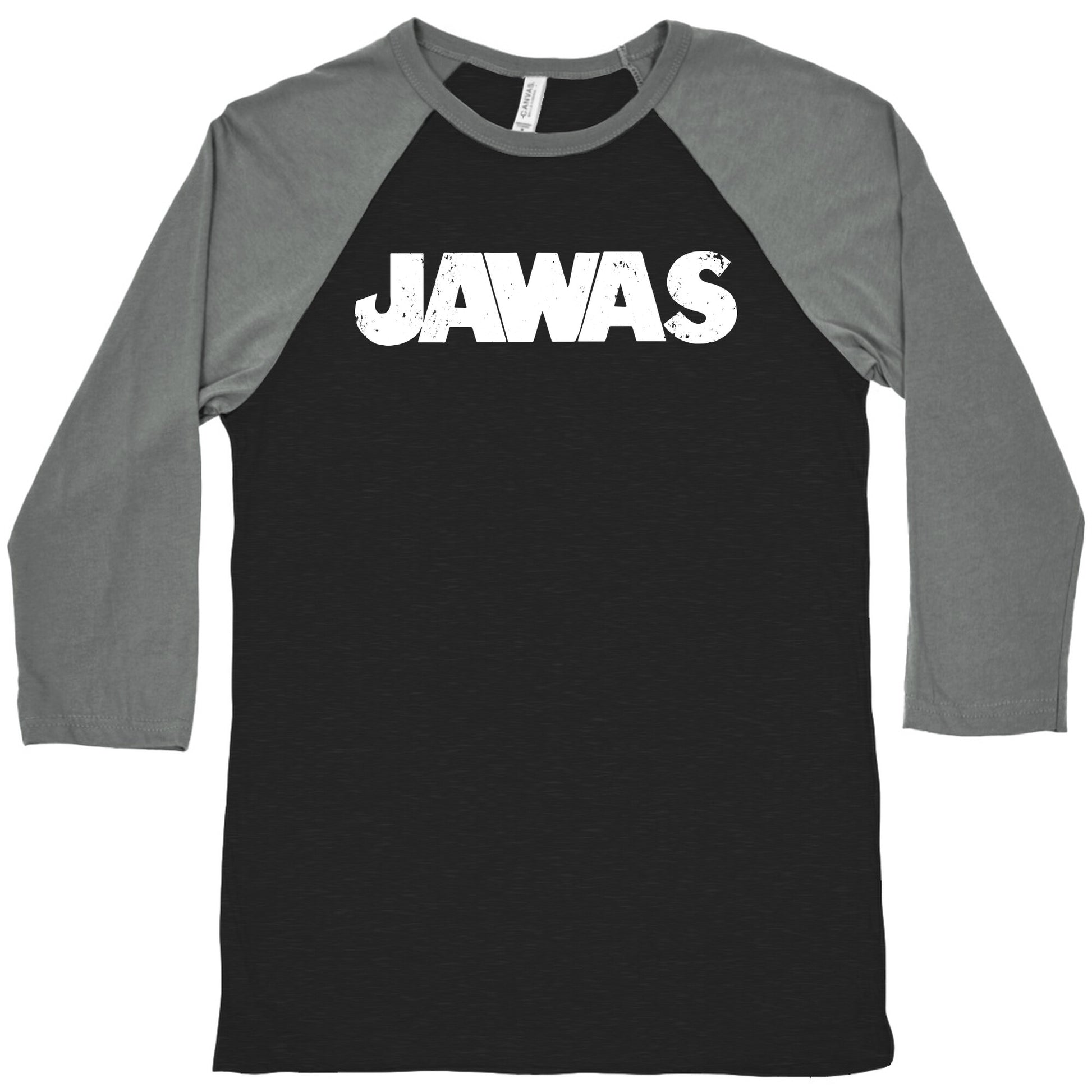 Jawas (Jaws/Star Wars Parody) Baseball Tee