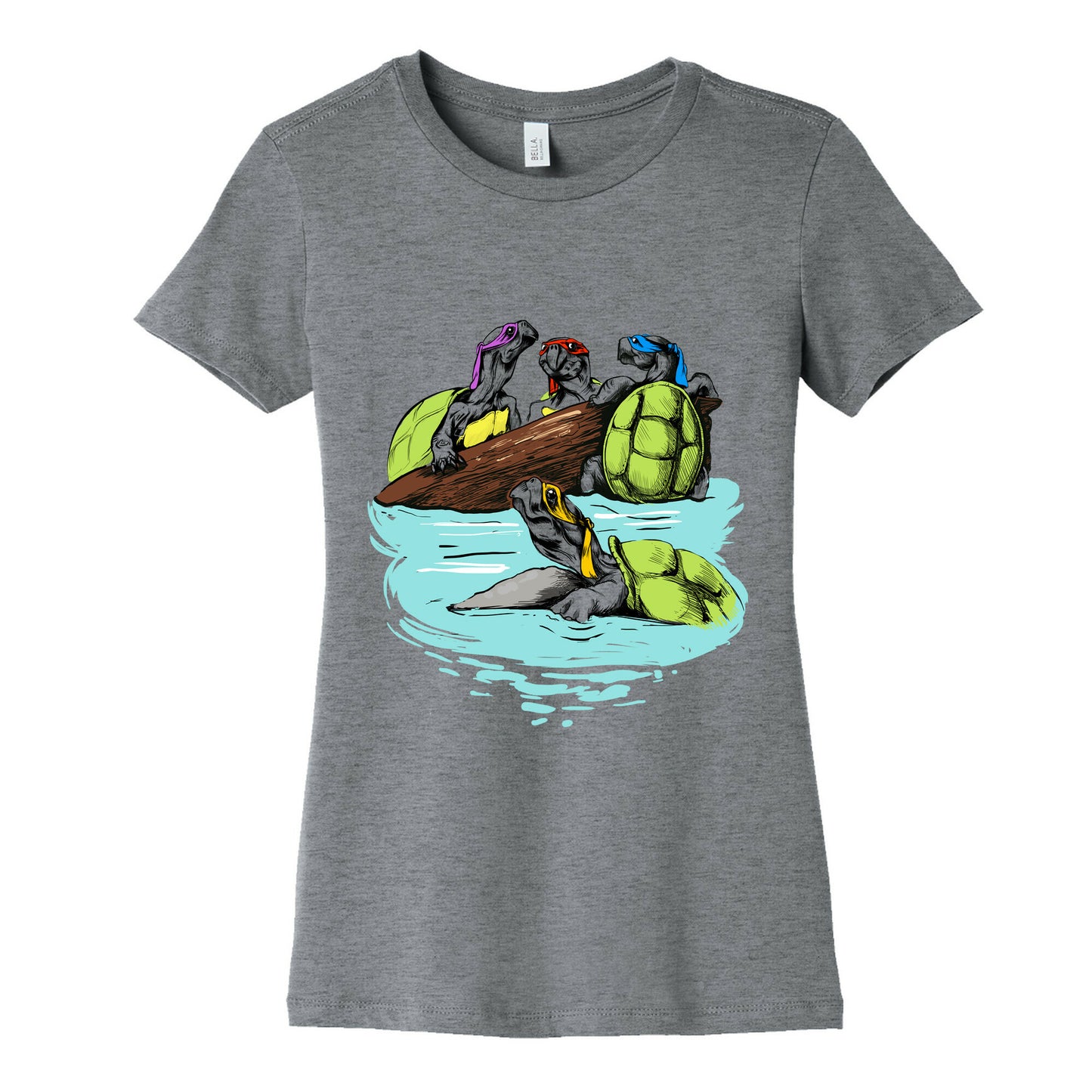 Turtle Power Women's Cotton Tee