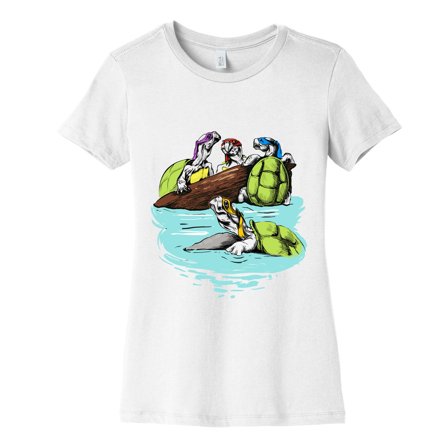 Turtle Power Women's Cotton Tee