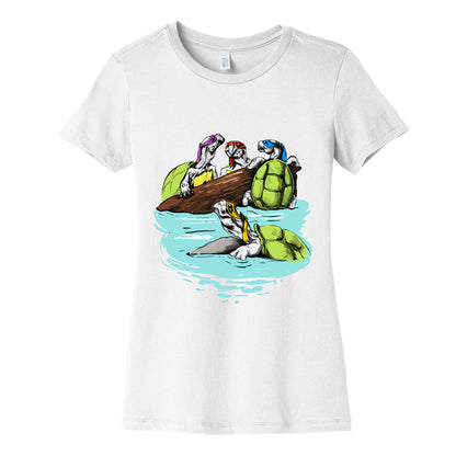 Turtle Power Women's Cotton Tee