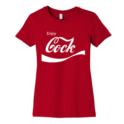 Enjoy Cock Women's Cotton Tee