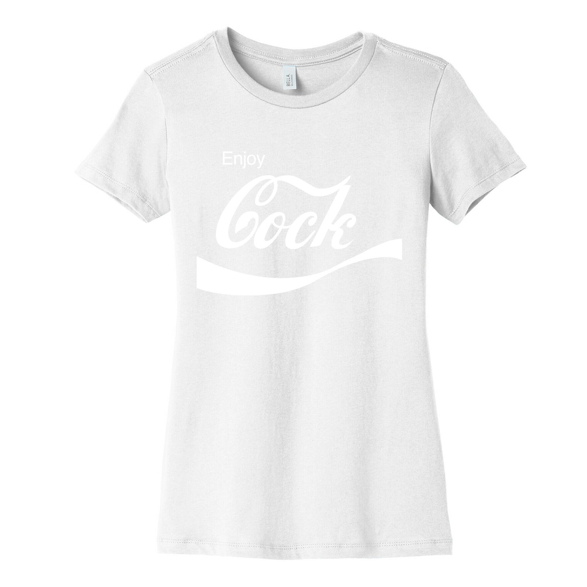 Enjoy Cock Women's Cotton Tee