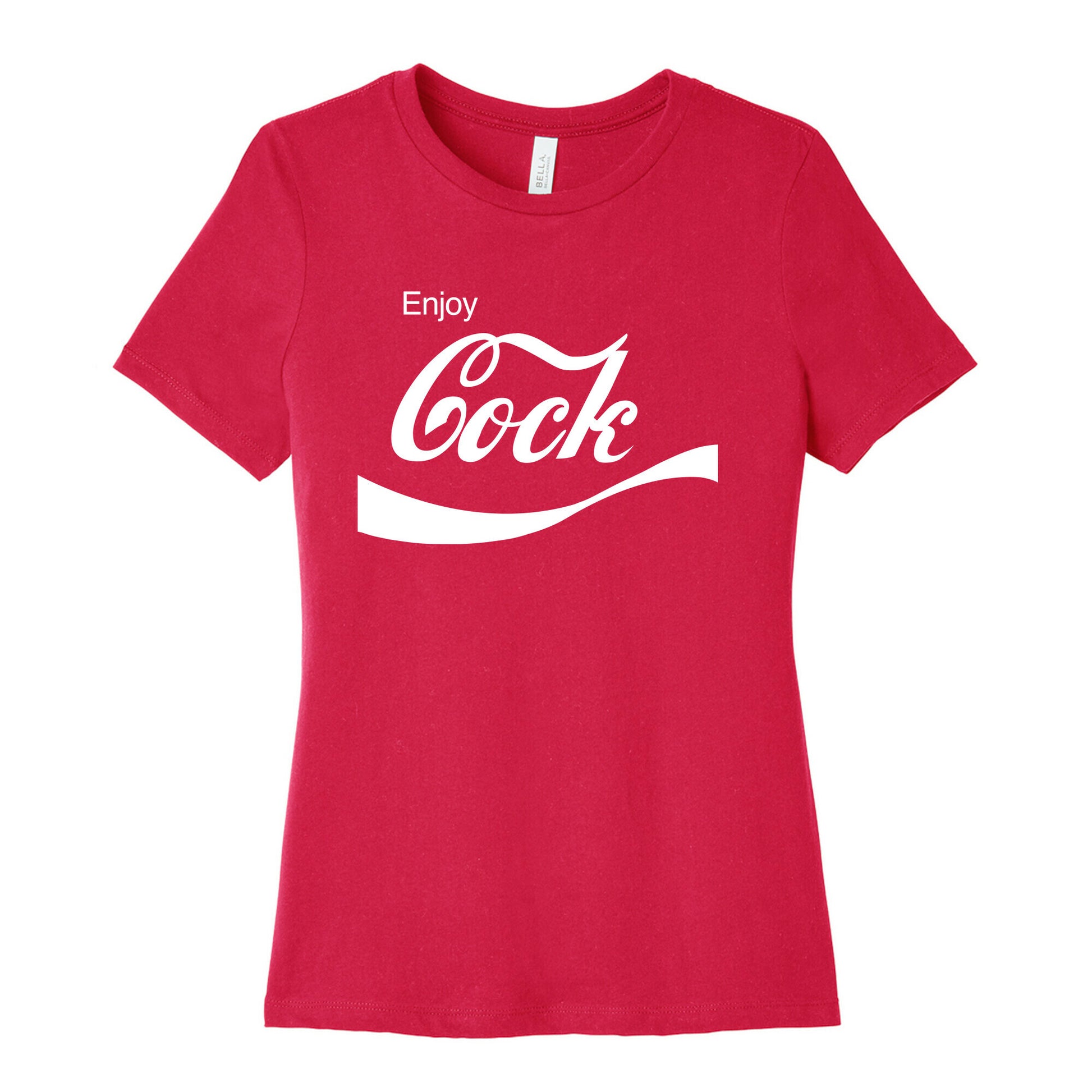 Enjoy Cock Women's Cotton Tee