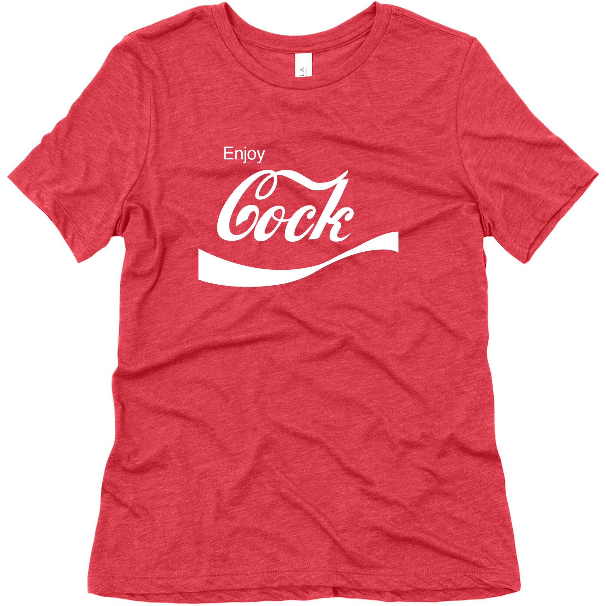 Enjoy Cock Women's Triblend Tee