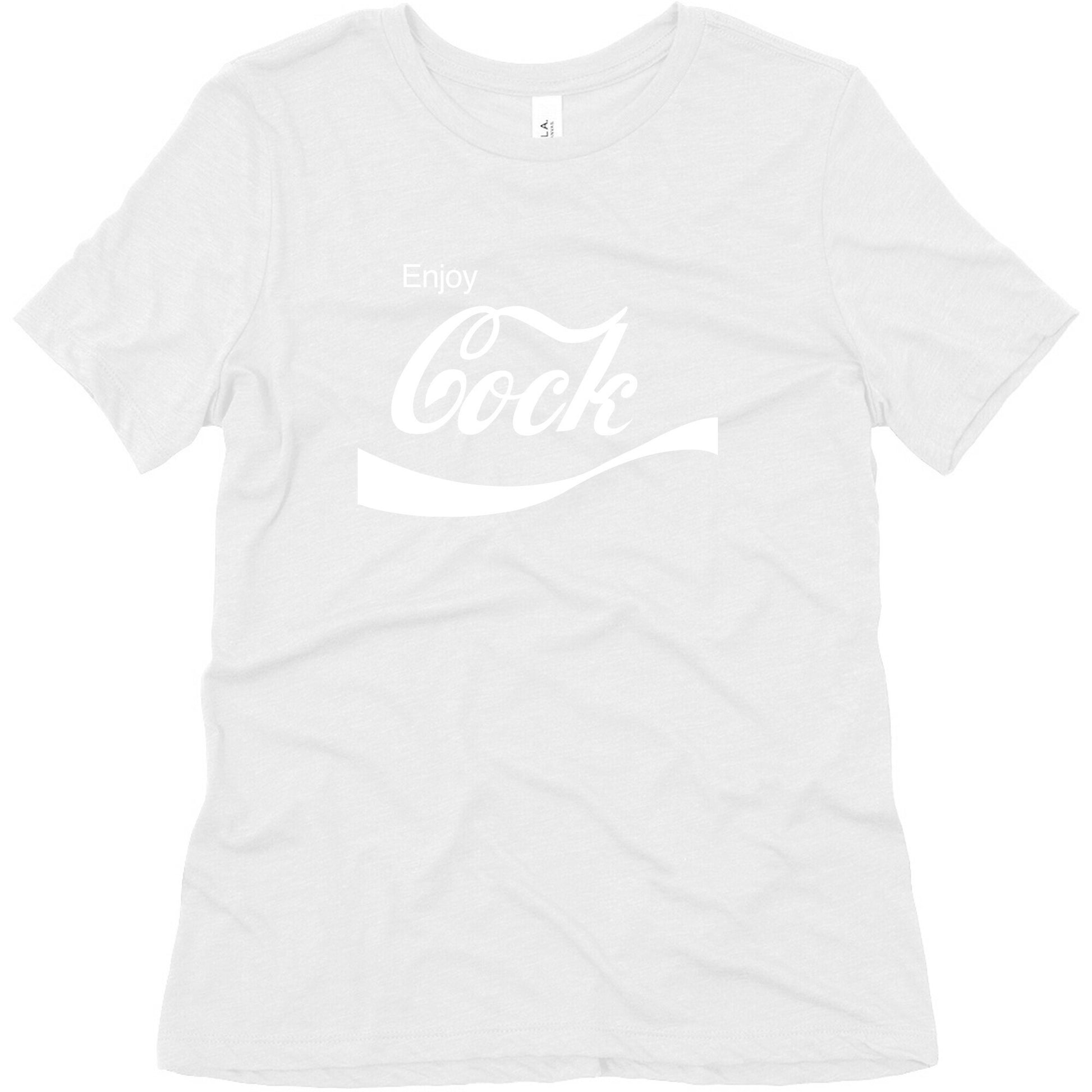 Enjoy Cock Women's Triblend Tee