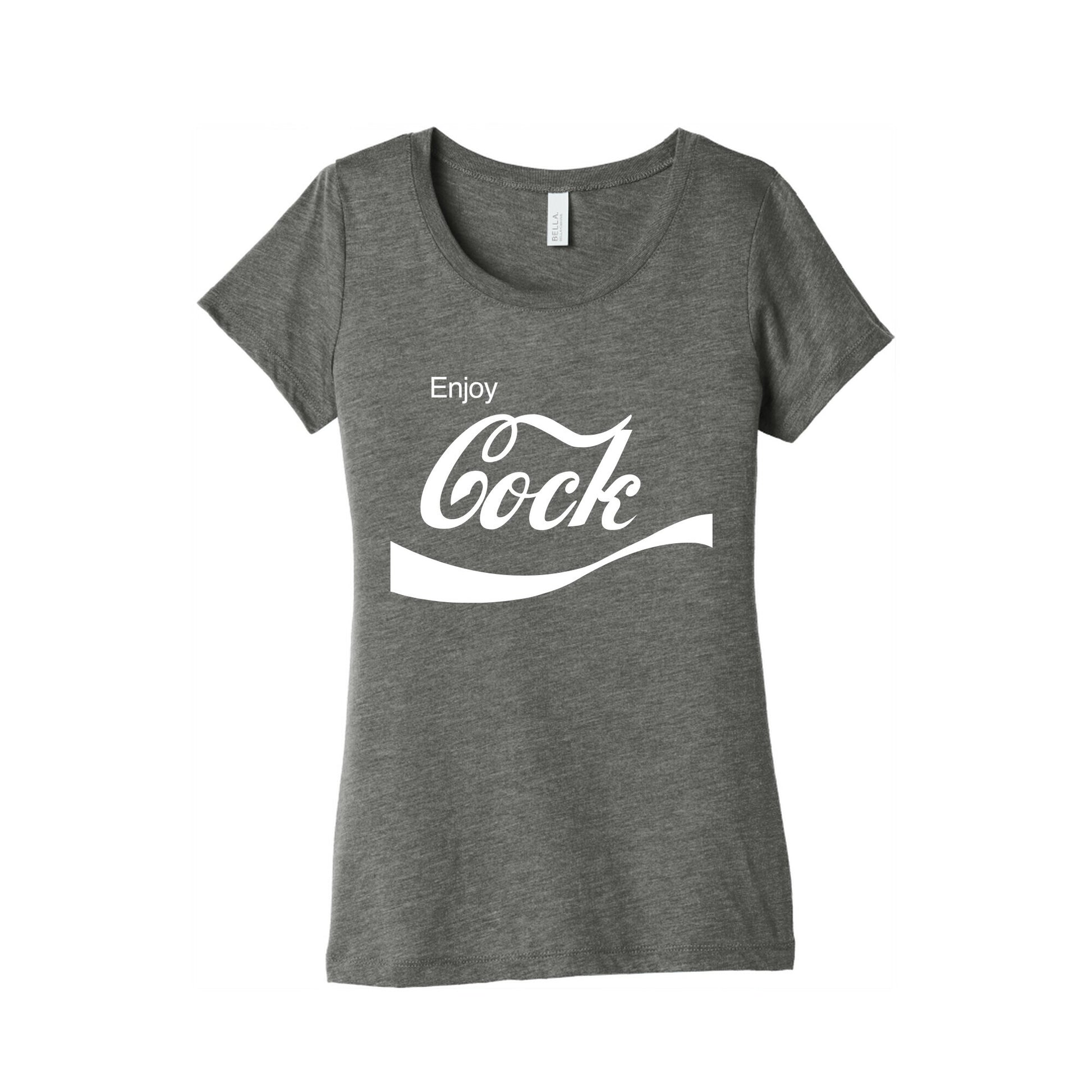 Enjoy Cock Women's Triblend Tee