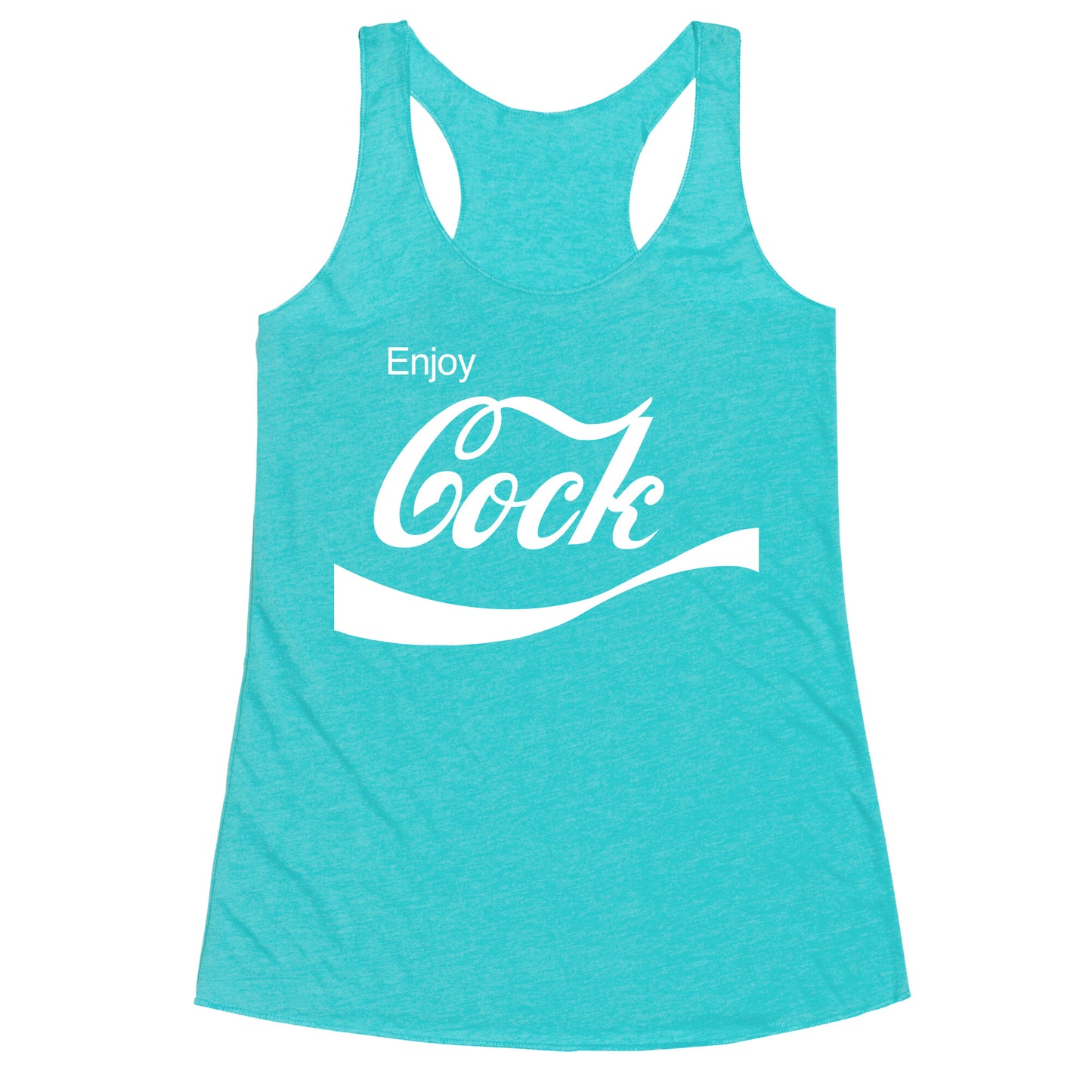 Enjoy Cock Racerback Tank