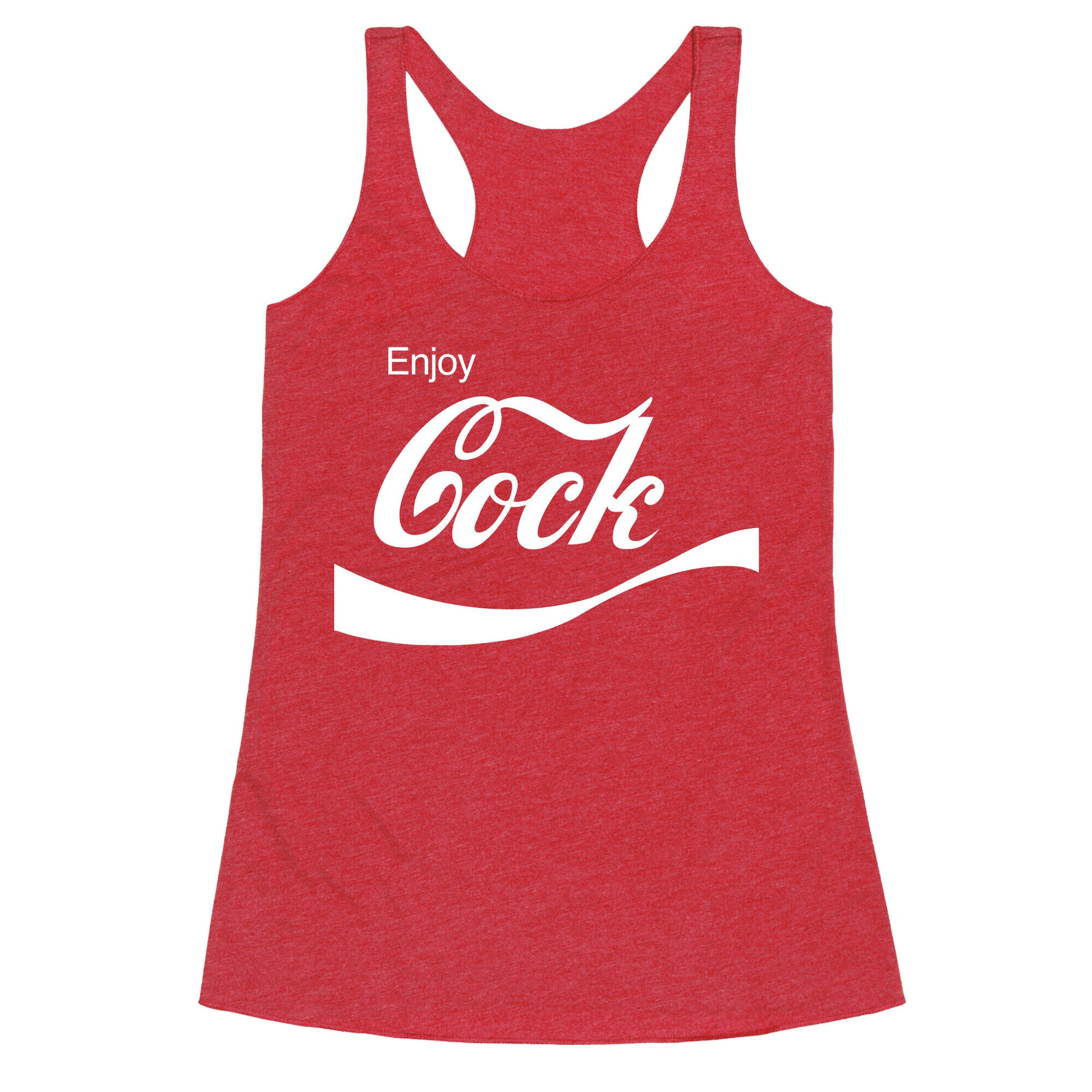 Enjoy Cock Racerback Tank