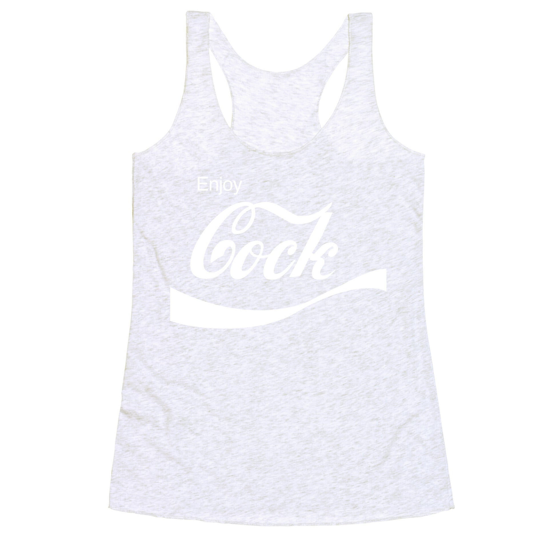 Enjoy Cock Racerback Tank