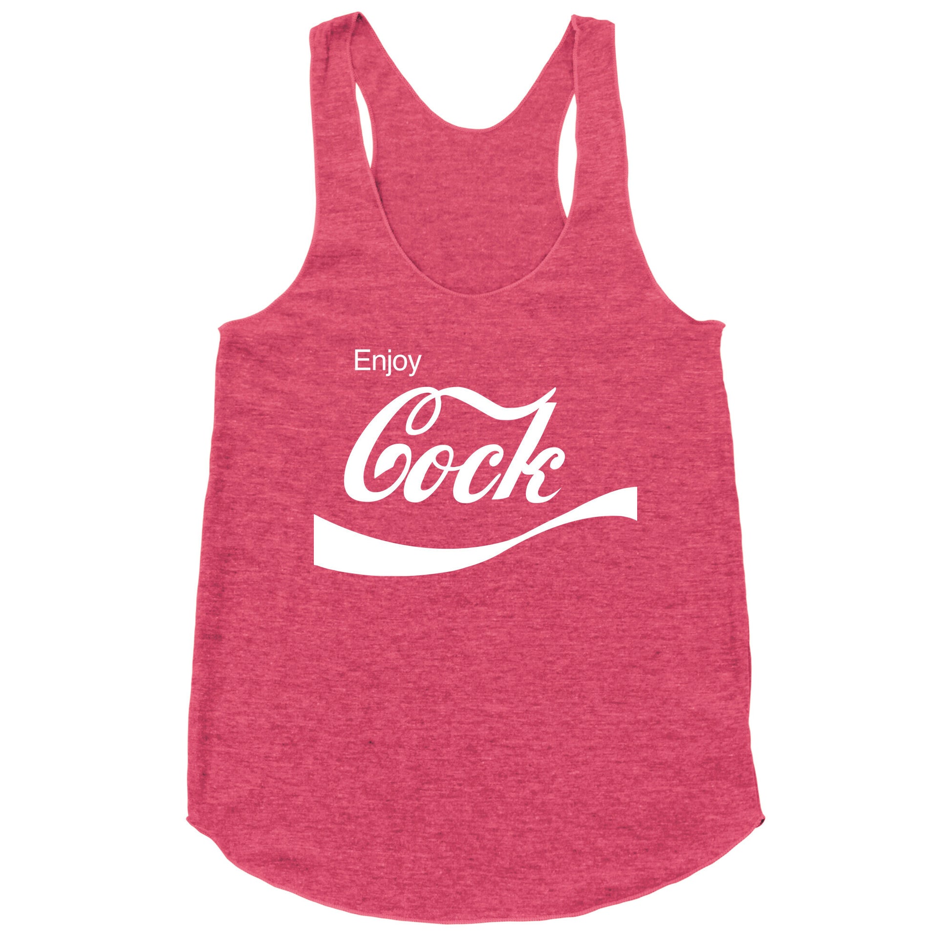 Enjoy Cock Racerback Tank