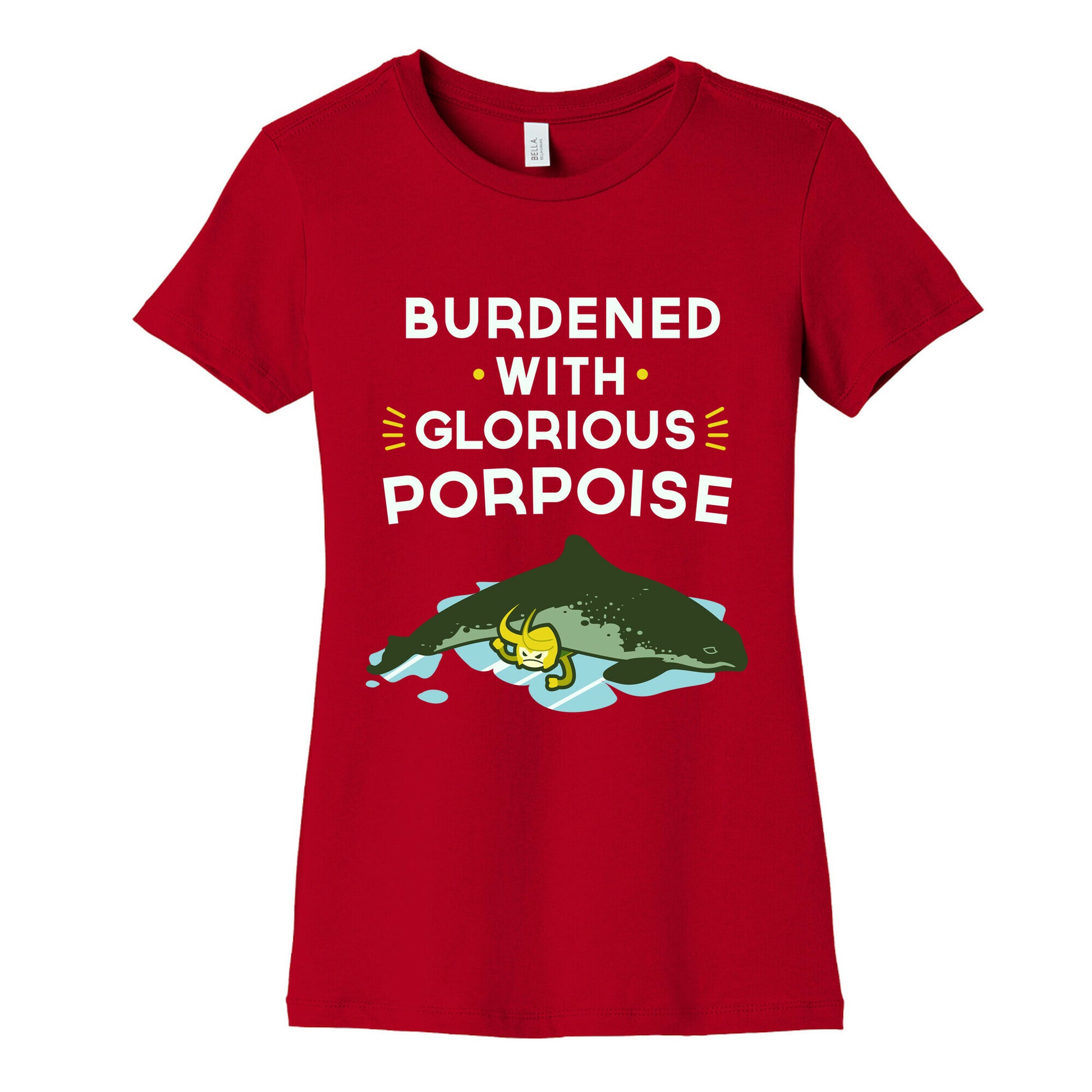 Glorious Porpoise Women's Cotton Tee
