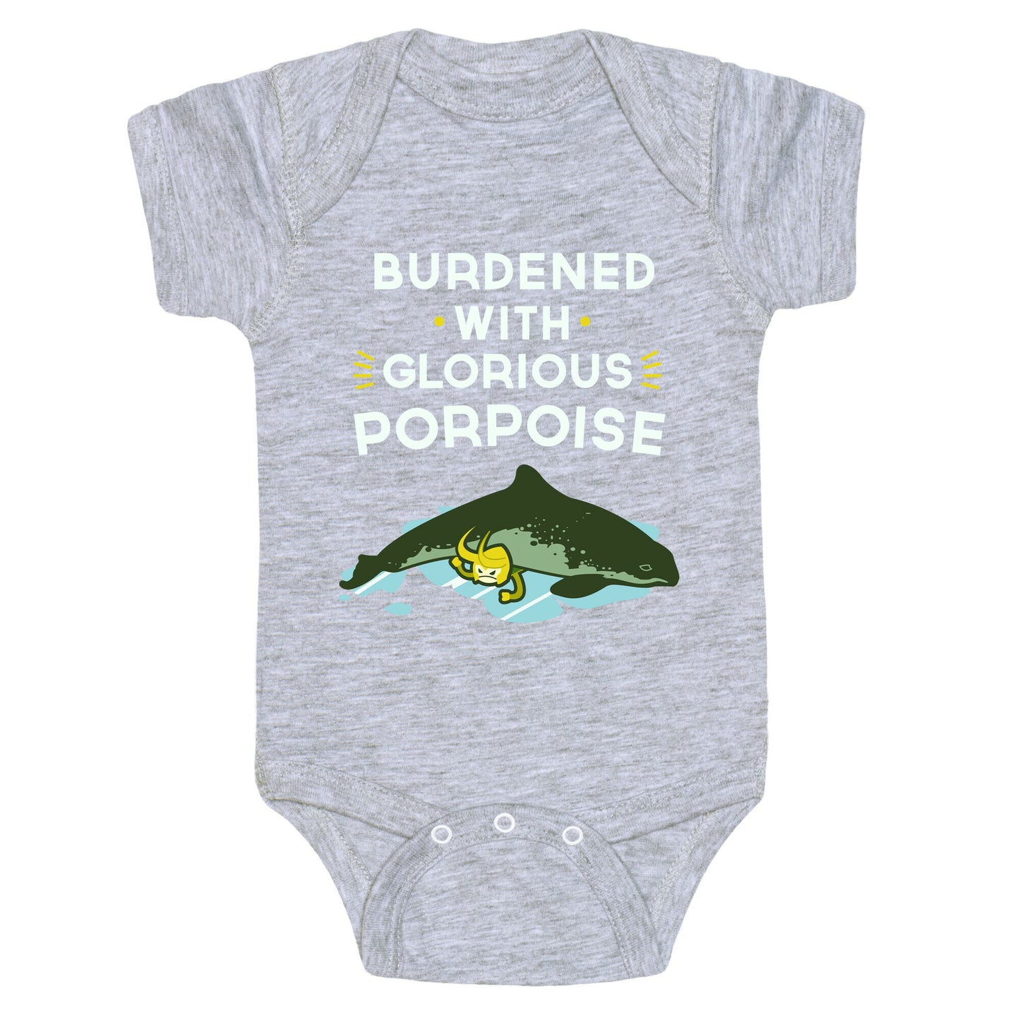 Glorious Porpoise Baby One Piece