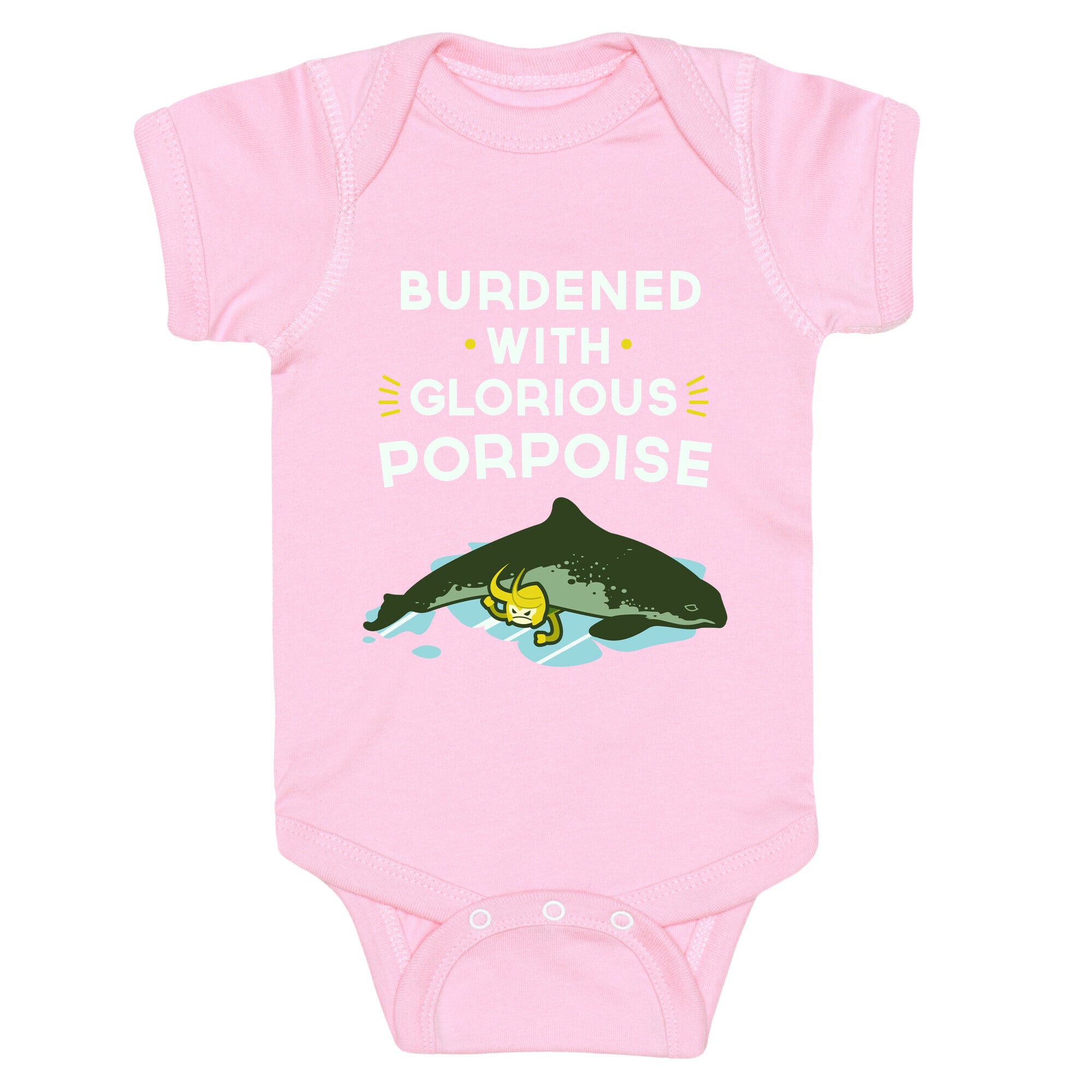 Glorious Porpoise Baby One Piece