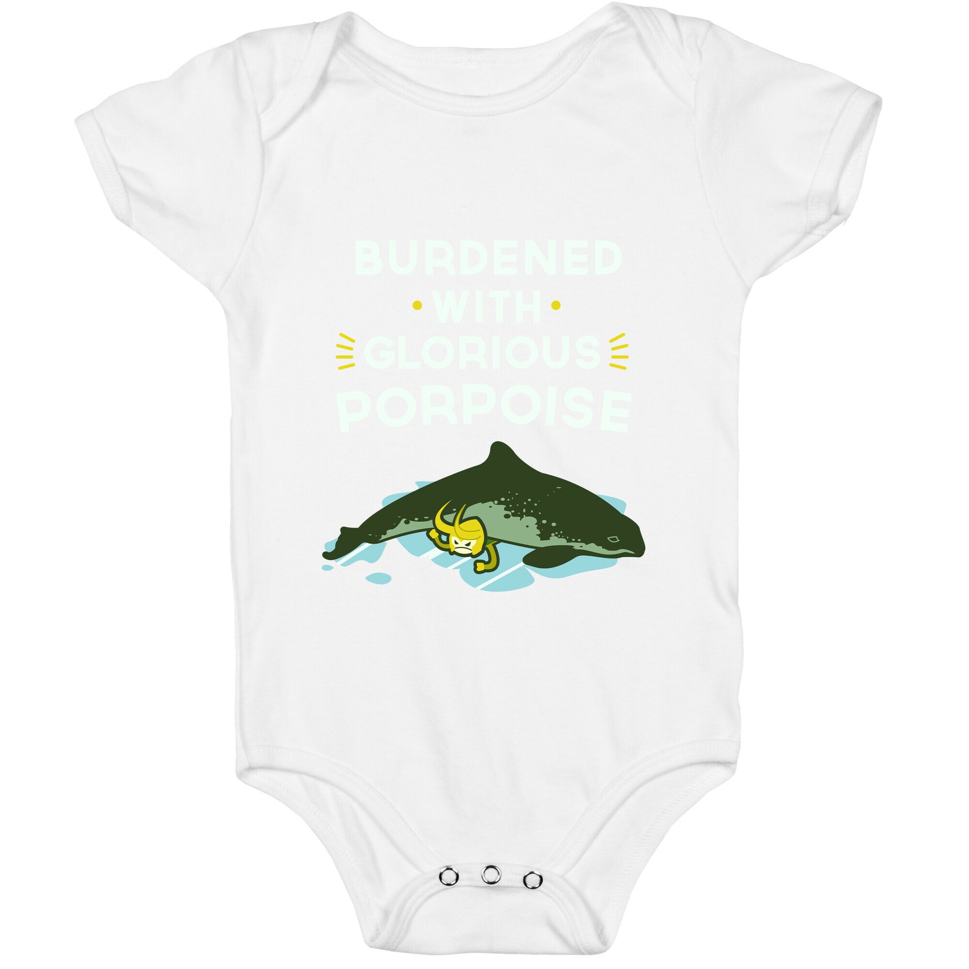 Glorious Porpoise Baby One Piece
