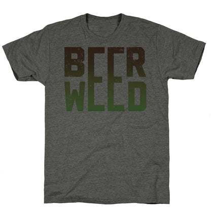 Beer & Weed Unisex Triblend Tee