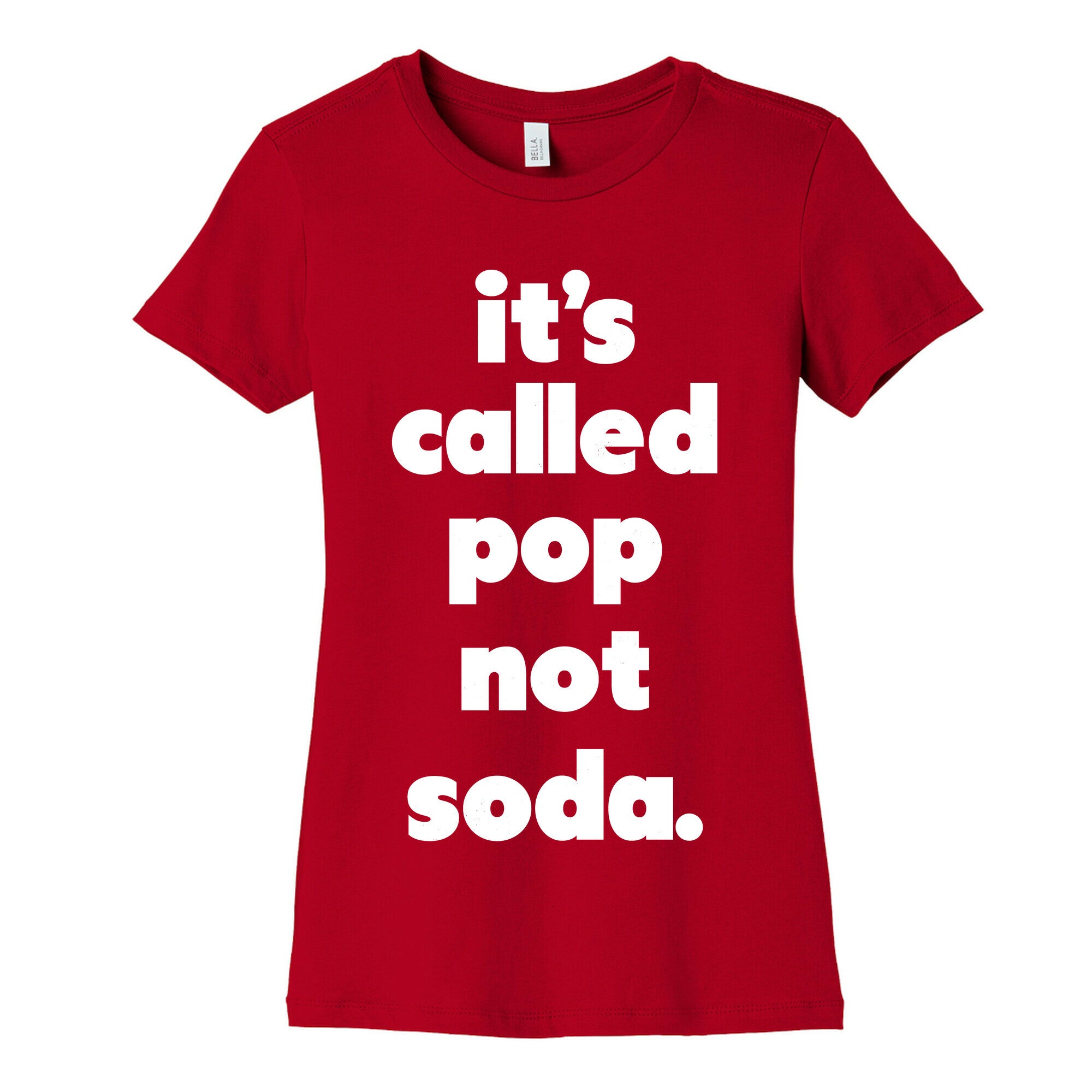 Pop Not Soda Women's Cotton Tee