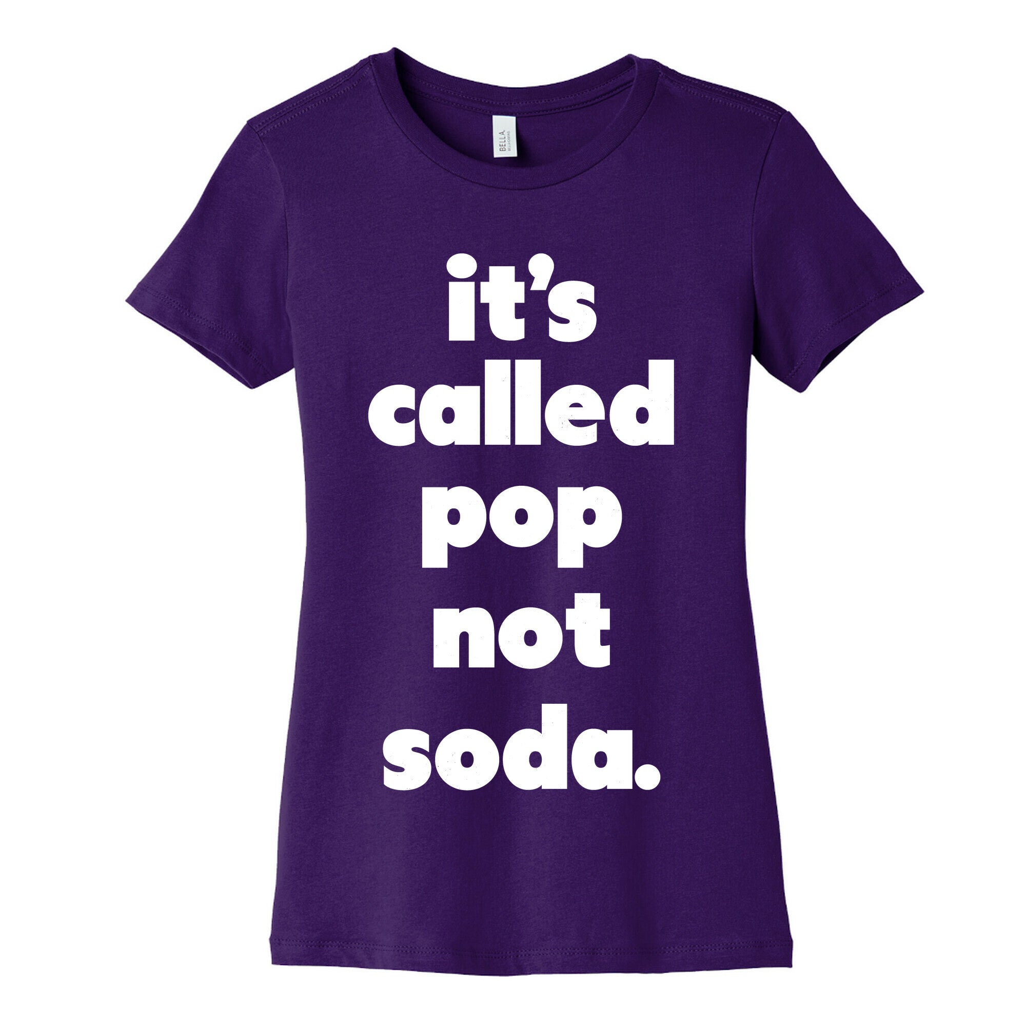 Pop Not Soda Women's Cotton Tee