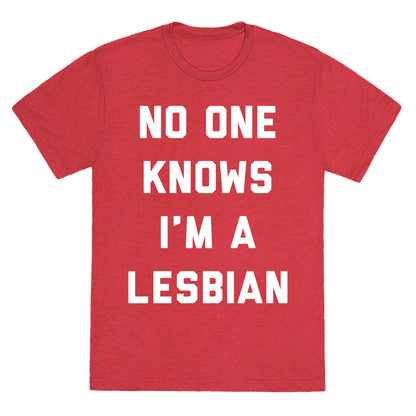 No One Knows Unisex Triblend Tee