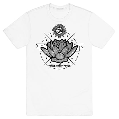 Om Shanti Shanti Shanti T-Shirt