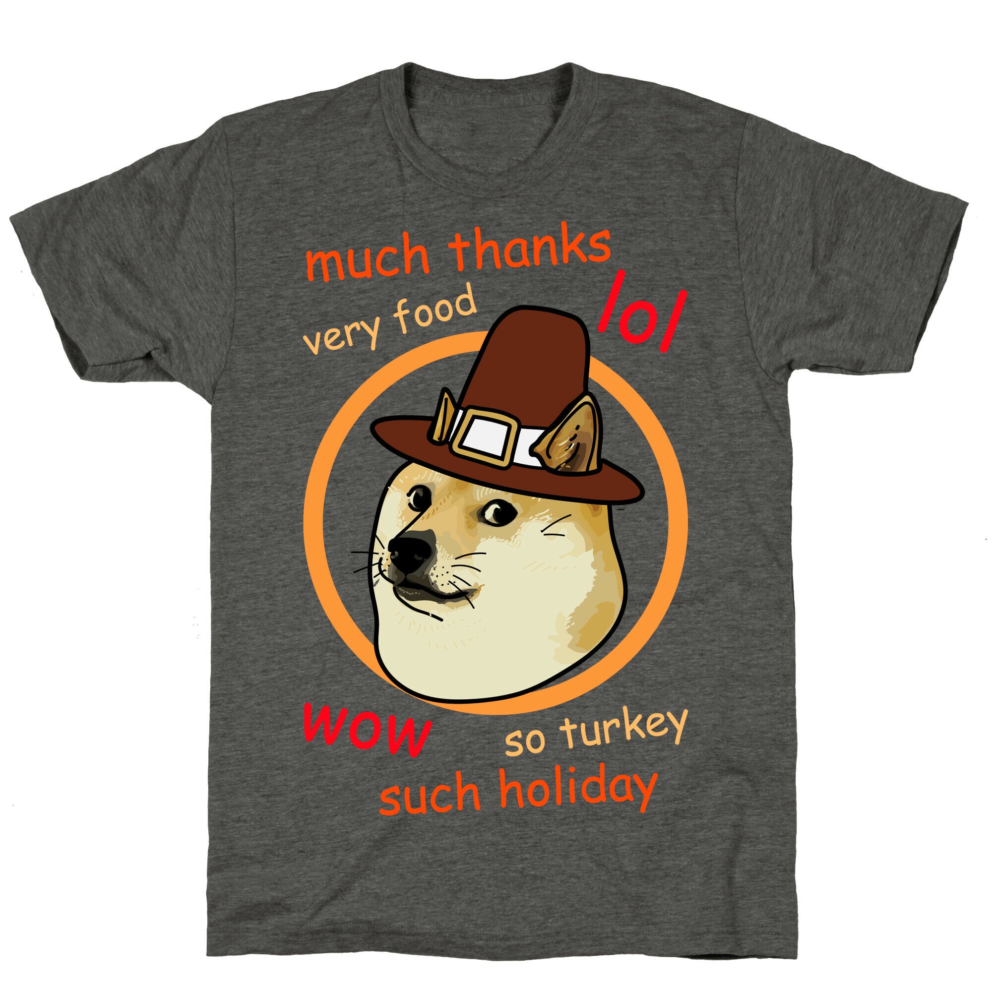 Doge Thanksgiving Unisex Triblend Tee