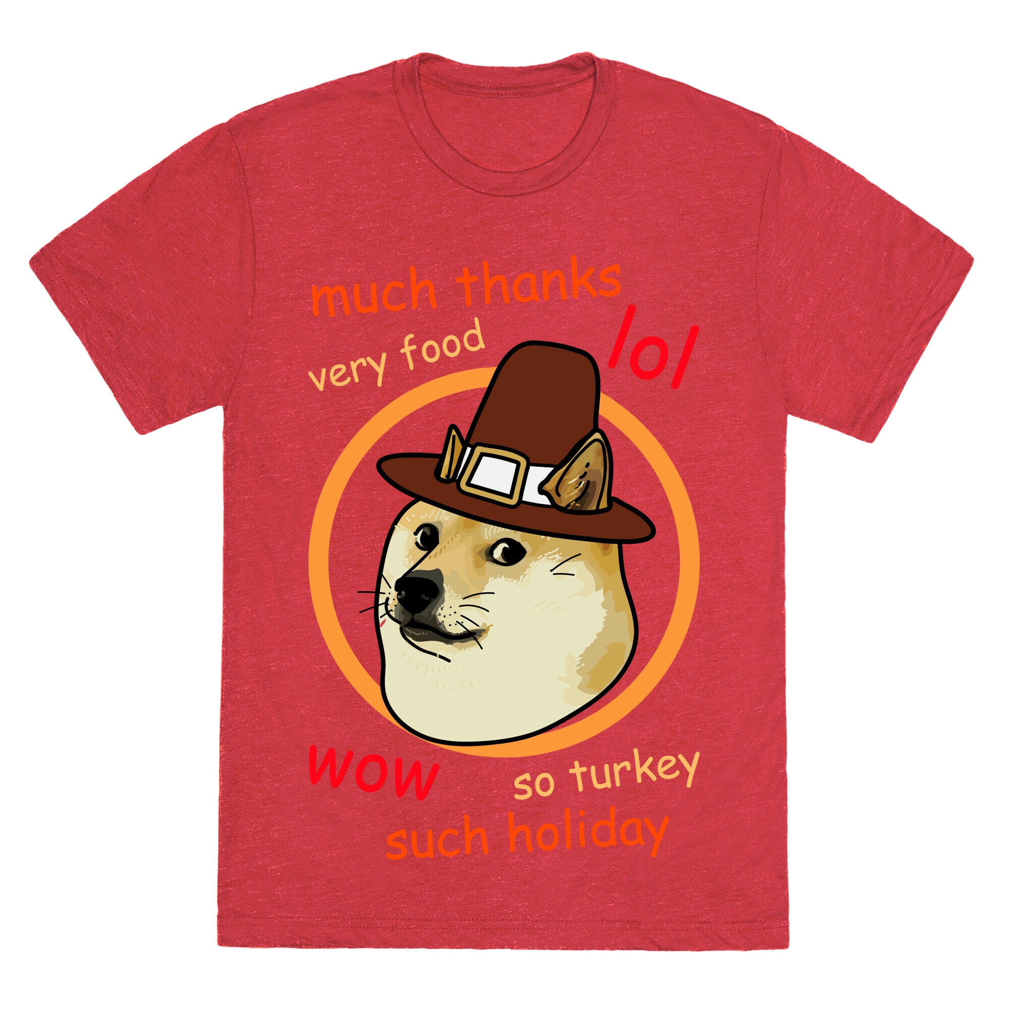 Doge Thanksgiving Unisex Triblend Tee